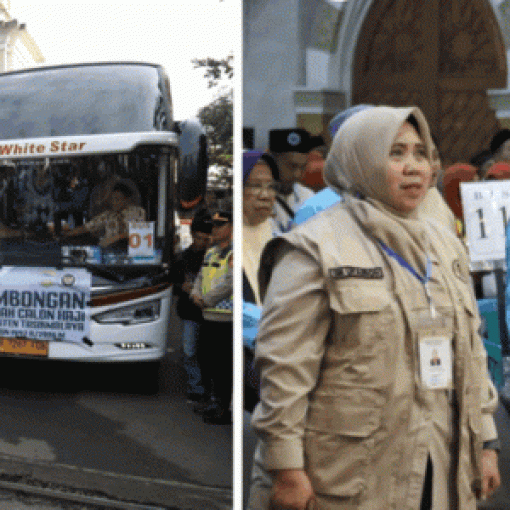 Bupati Tasikmalaya Melepas Jemaah Haji di Islamic Center